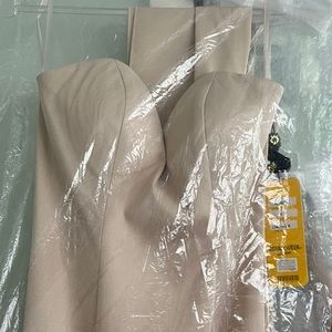 Champagne bridesmaid dress